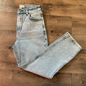 Abercrombie & Fitch “The Ankle Straight Ultra High Rise” Jeans - 27 Curve Love